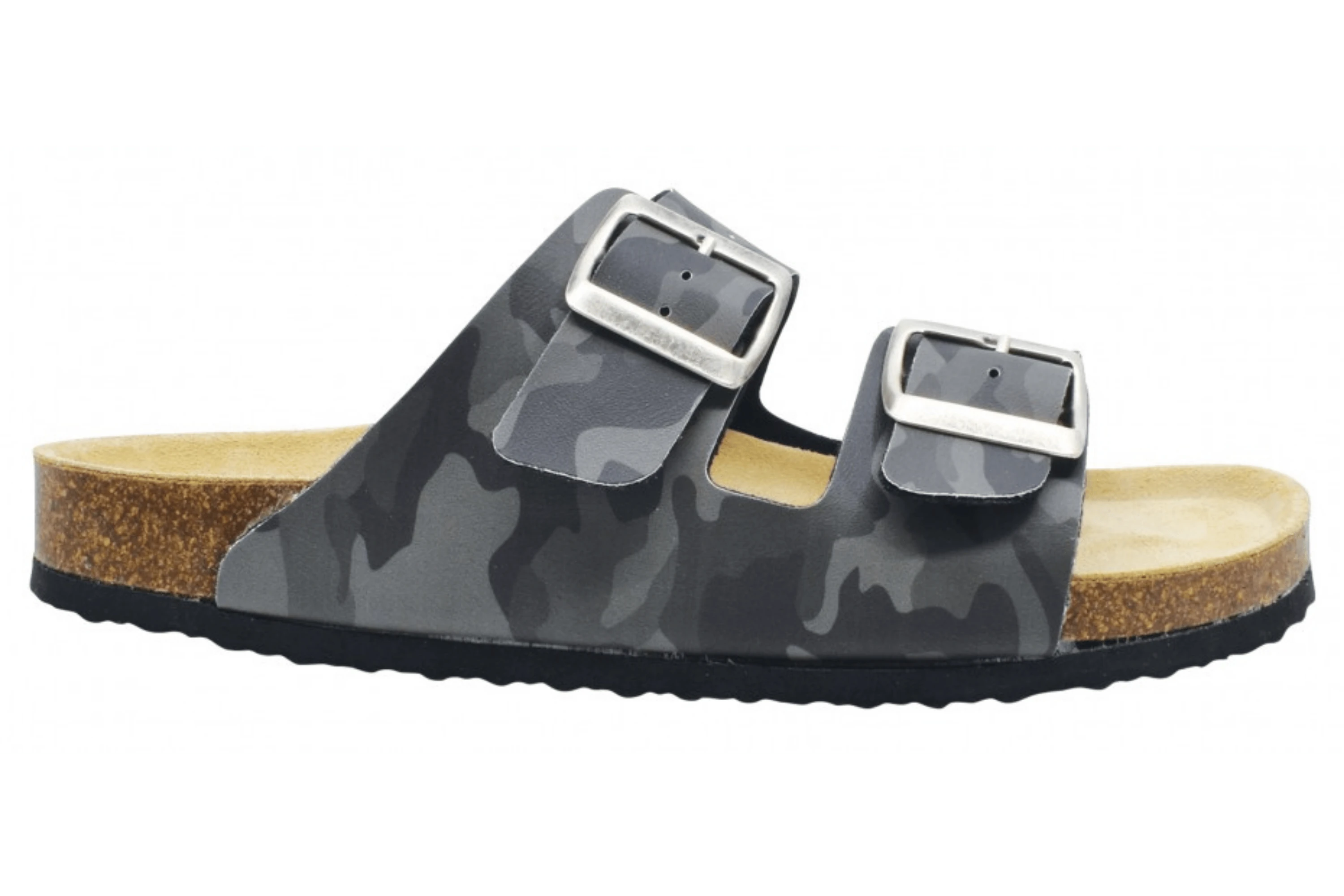 T918 Ortopedické šľapky Protetika -  šedý maskáč